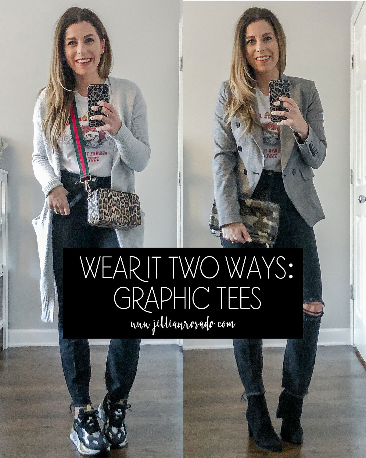 Wear It Two Ways Graphic Tees Outfits