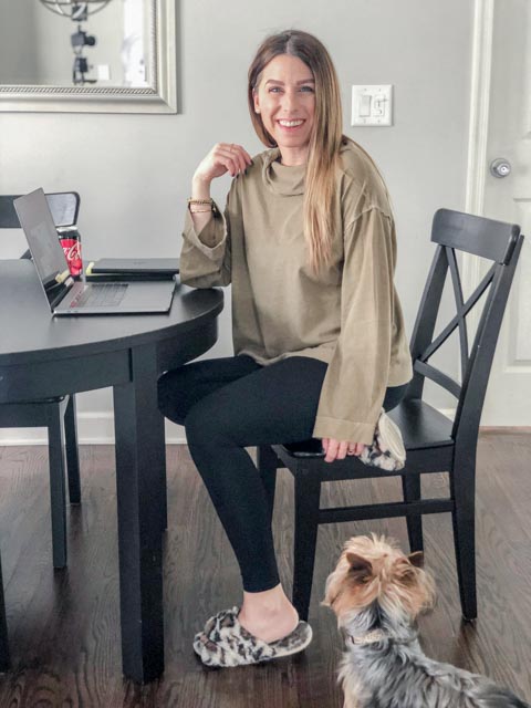 Cozy Work From Home Outfit 
