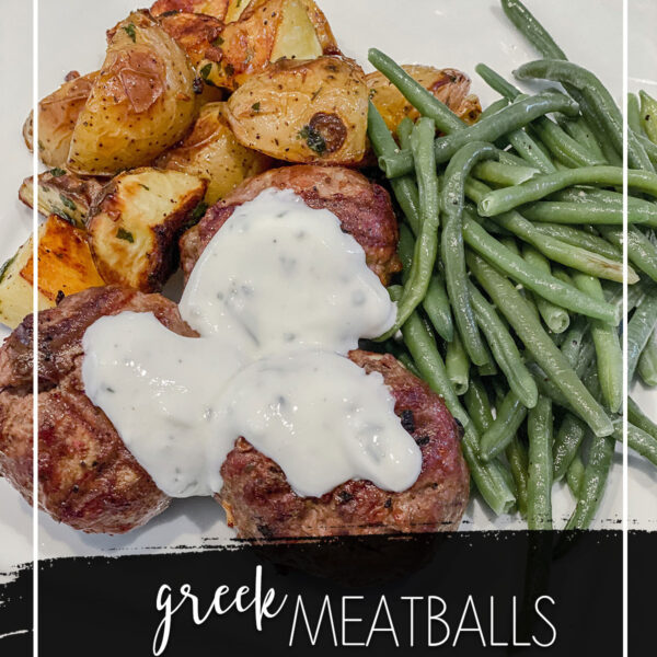 Greek Lamb Meatballs Dinner Recipe