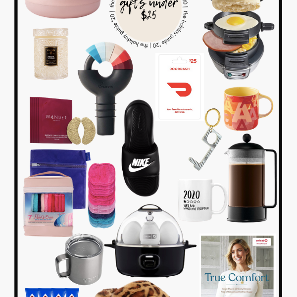 Affordable Gifts Under $25 Christmas Holiday 2020 Gift Guide