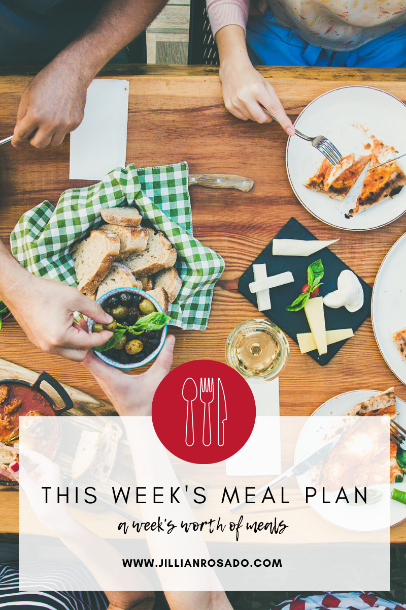 Weekly Meal Plan Dinner Recipes Gluten Free Dairy Free