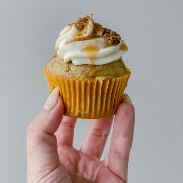 Pumpkin Cupcakes Cream Cheese Frosting Ginger Snaps