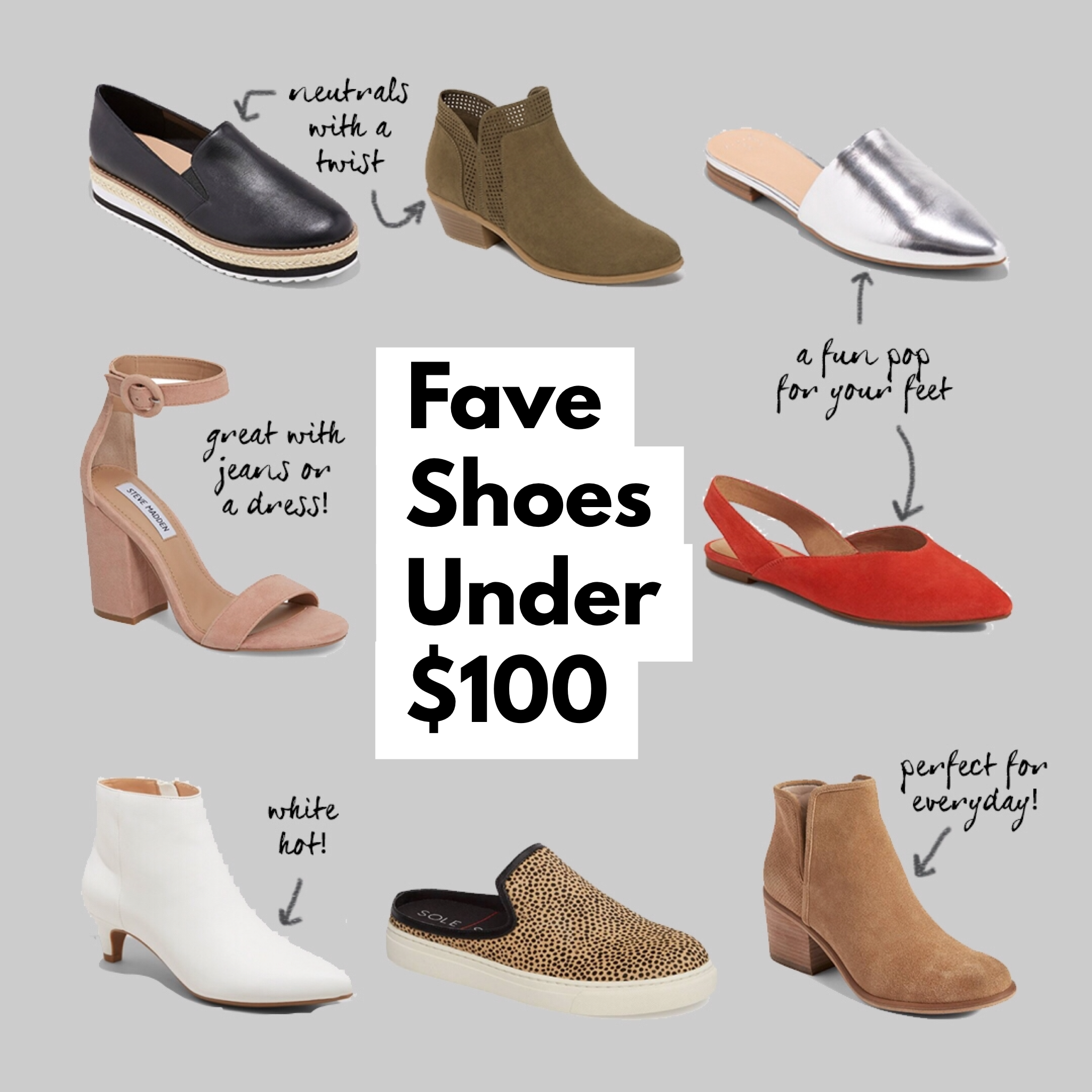 fave shoes under $100 – Jillian Rosado