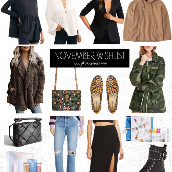 November Fashion Skincare WIshlist