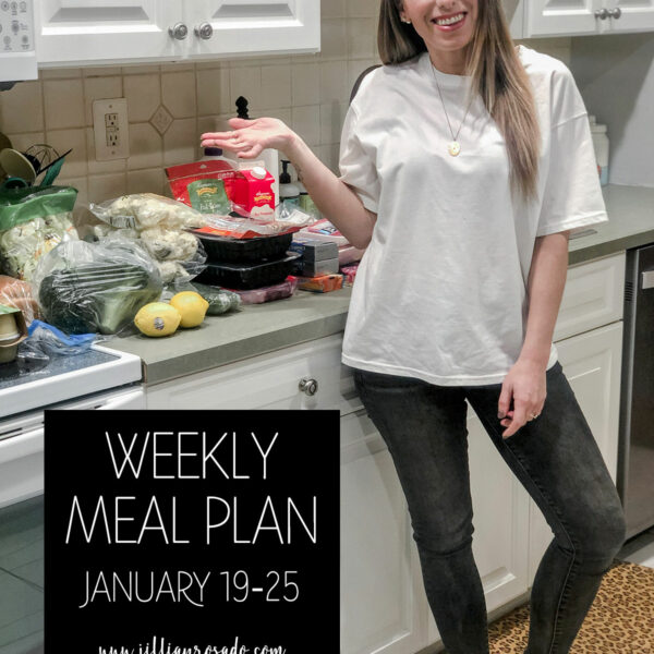 Weekly Meal Plan Jillian Rosado Keto Low Carb Skinnytaste