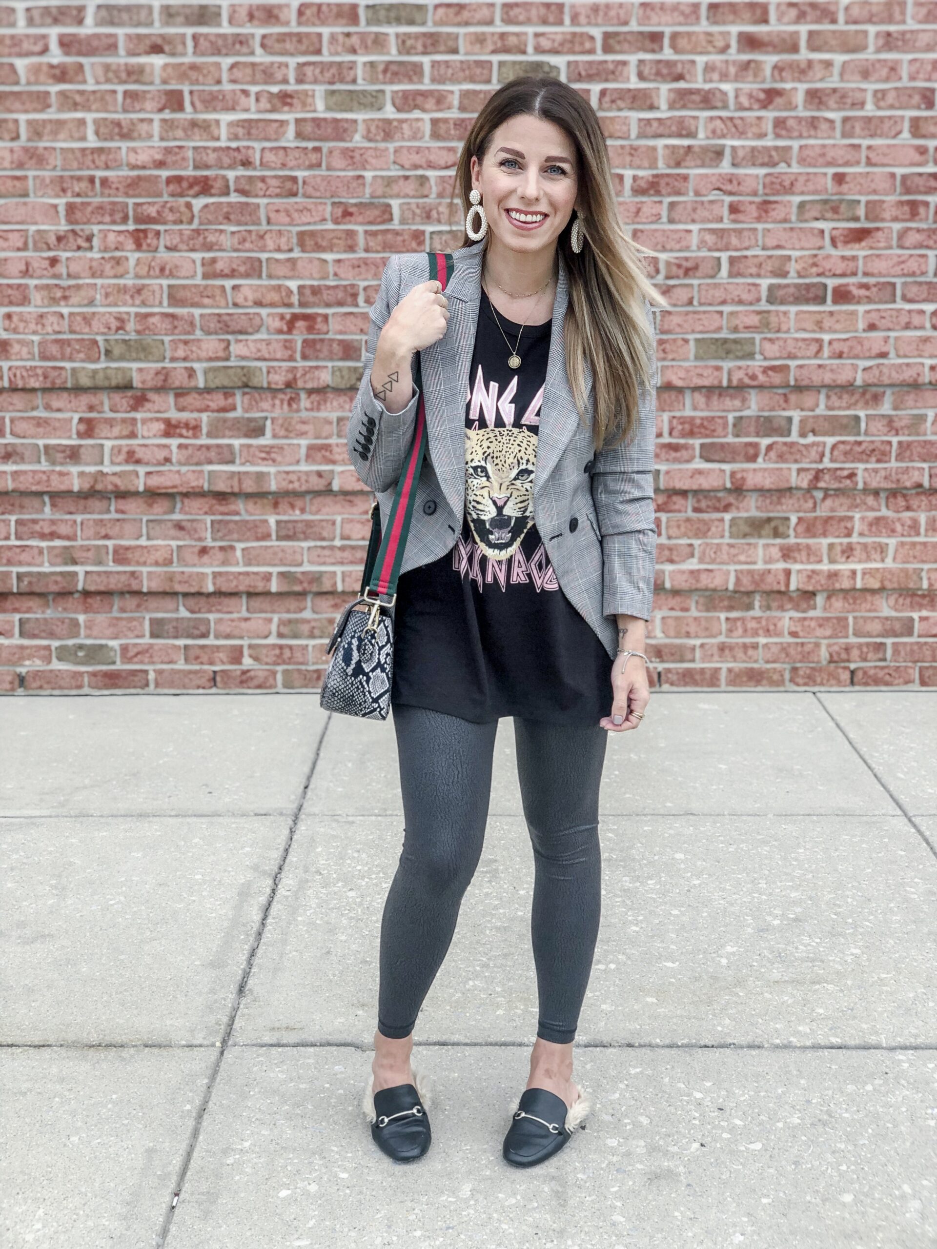 30+ Ways To Style Spanx Faux Leather Leggings – Jillian Rosado