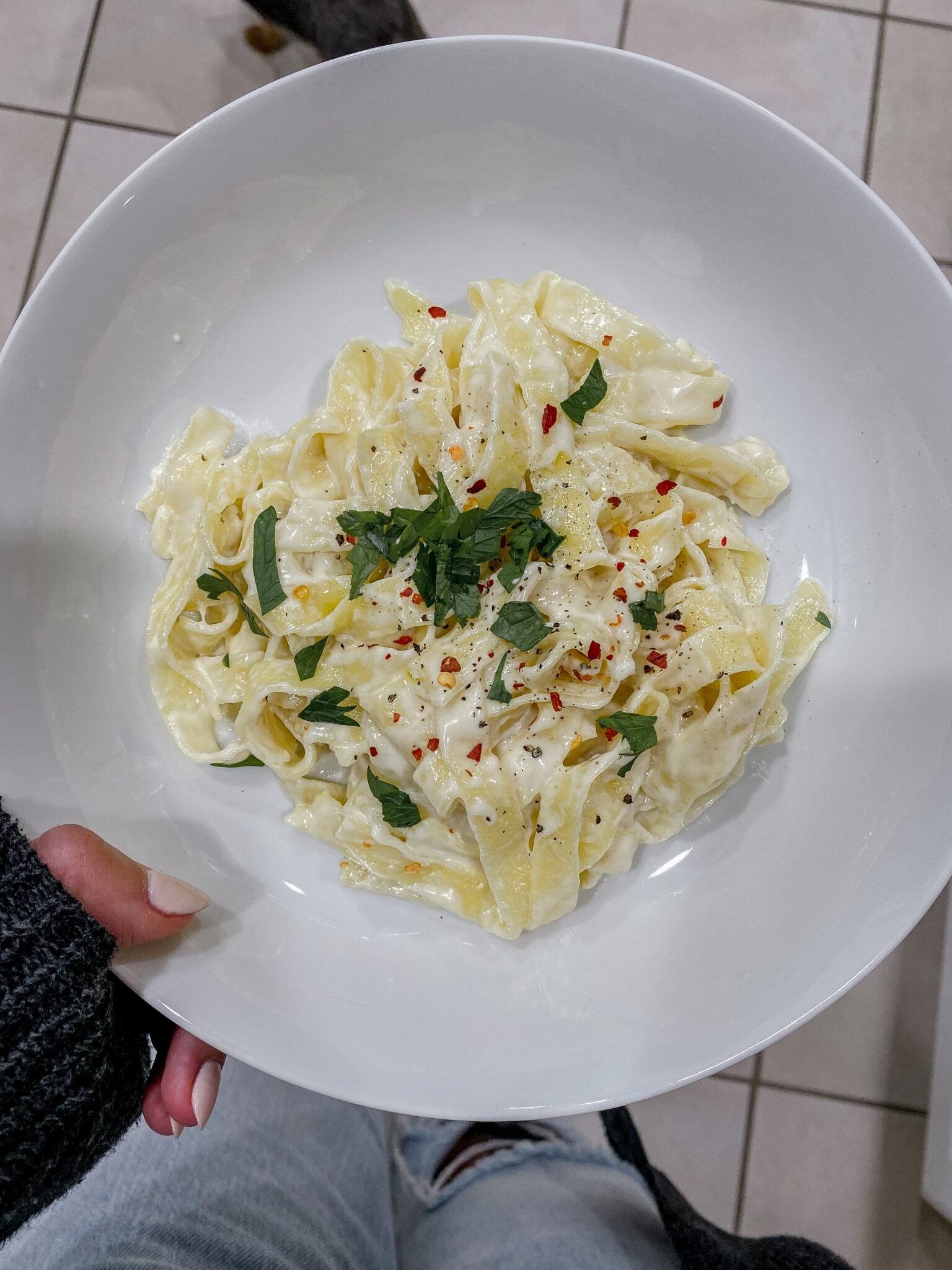 Fettucine Alfredo – Jillian Rosado